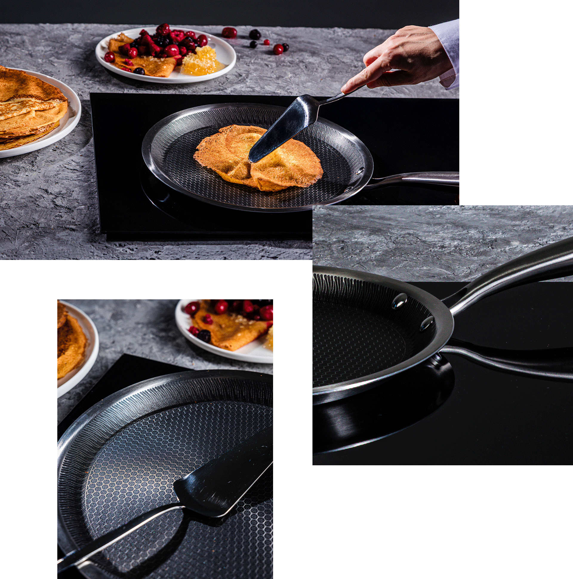Maxx Doria Steel Fusion Crepe Pan